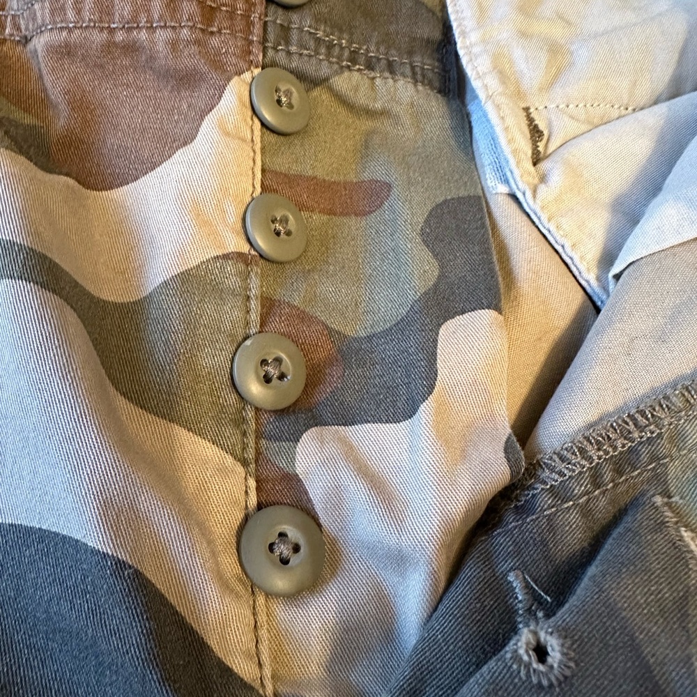 American Eagle Button Fly Cano Pants Size 10 Shor… - image 6